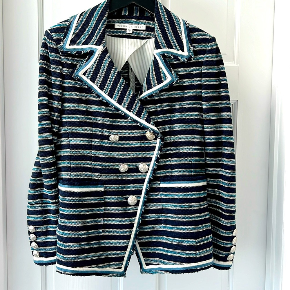 Veronica Beard Stripe Jacket, size 6